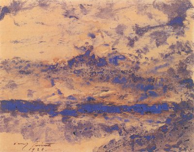 云uberm湖 作者 洛维斯·科林斯（Lovis Corinth）